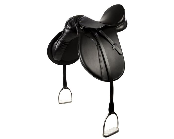 PFIFF VS saddle "Beauty" including stirrup leathers and stirrups main product photo