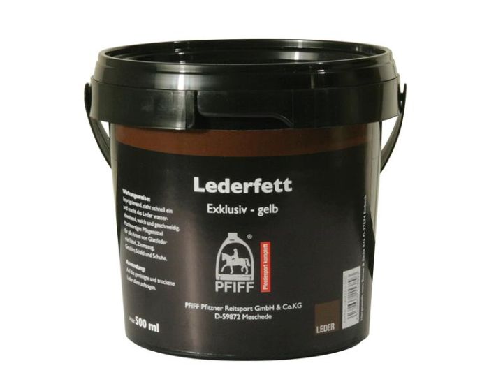 PFIFF Leather fat - yellow main product photo