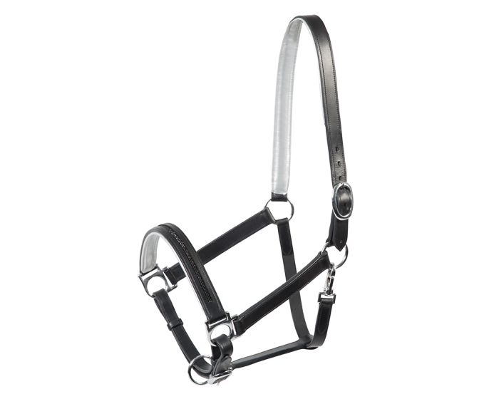 PFIFF leather halter 'Vario' with rhinestones main product photo