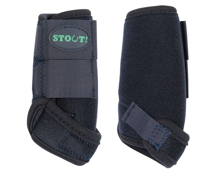 Harrys Horse 3 in 1 legprotector boots STOUT! Green main product photo