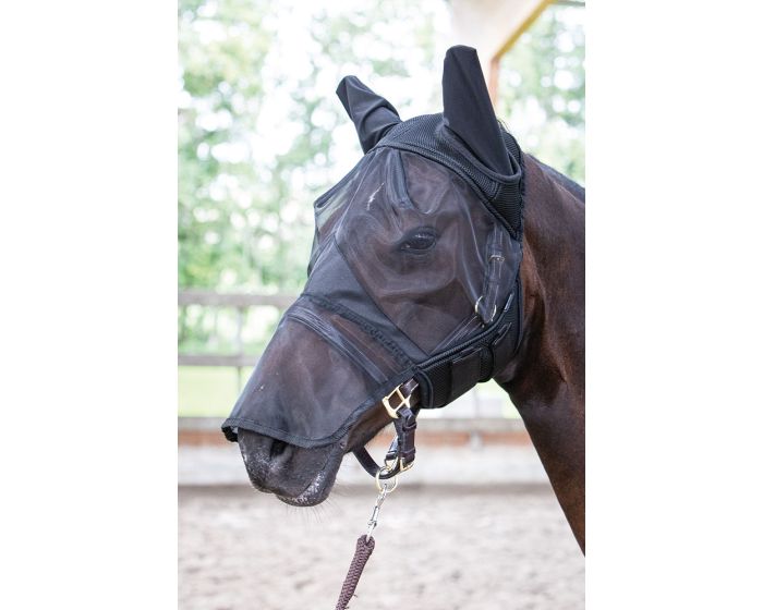 Harry's Horse Fly mask Flyshield with nose piece main product photo