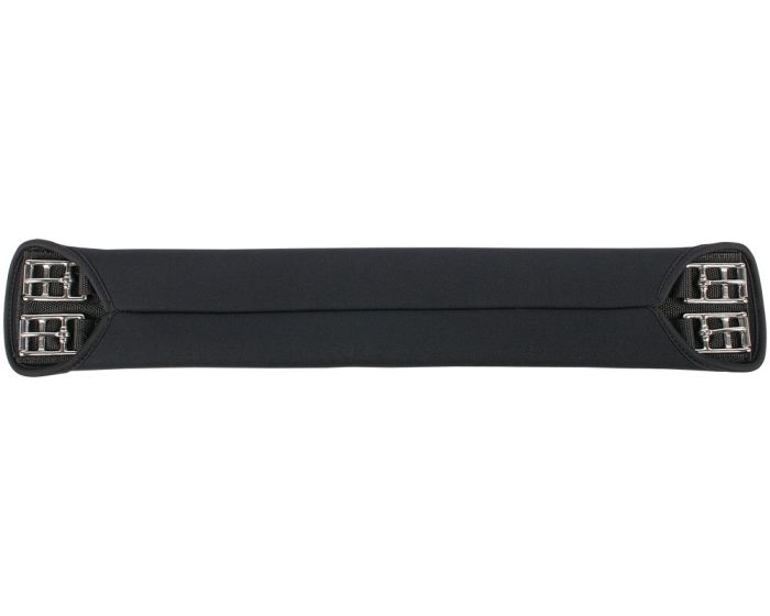 Harry's Horse Dressage tab, neoprene smooth black main product photo