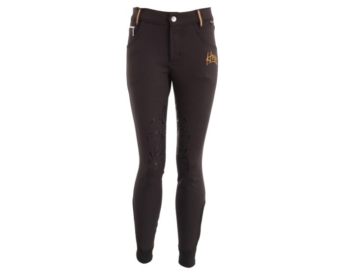 BR 4-EH Breeches Hennie Silicone grip print main product photo