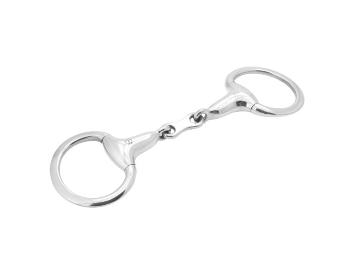 Imperial Riding Bustrens IR stainless steel 3-piece mouthpiece stainless steel main product photo