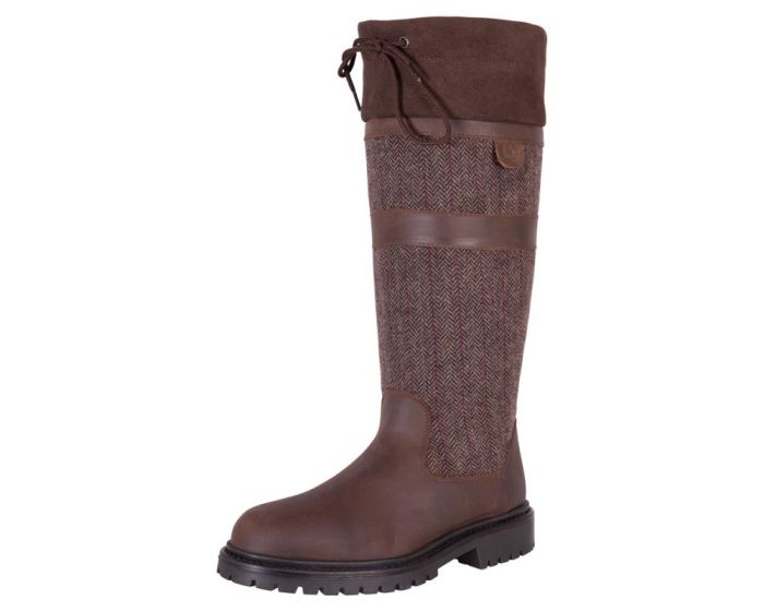 BR Country twill outdoor riding boot straps main product photo