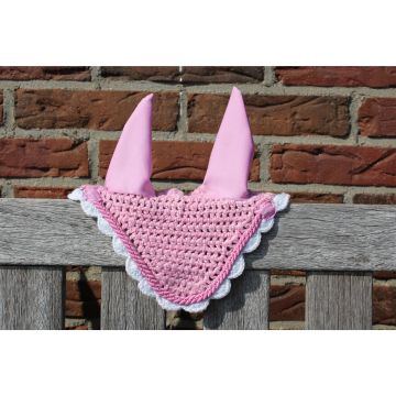 MHS ear net Cob Pink