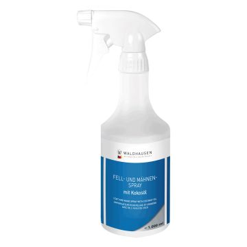 Waldhausen Coat and mane spray with coconut oil, 1000 ml