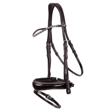 BR Bridle Bristol Cob Black / Silver