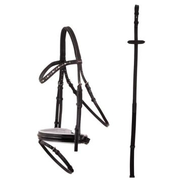 Premiere Bridle Grenoble Pony Black / White