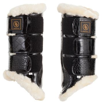 BR Leg protector Majestic Lacquer L Black