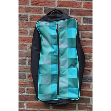 MHS Bridle bag One Size Green Squares