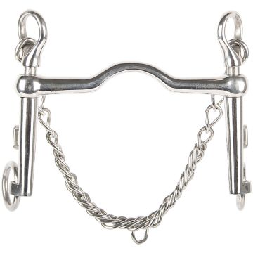Harry's Horse Dressage bit with pump action 15mm 11.5 RVS