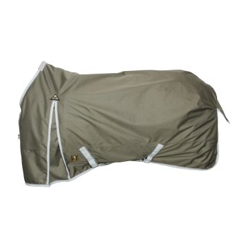 MHS Rain blanket with fleece "Glamour" 65/90 cm Legergroen