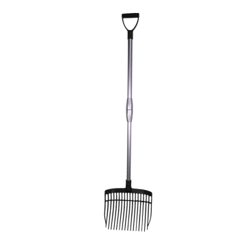 Vplast Fertilizer fork plastic medium with aluminum handle in a box