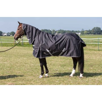 Harry's Horse Outdoor blanket Thor 0gr with neck 175 Black