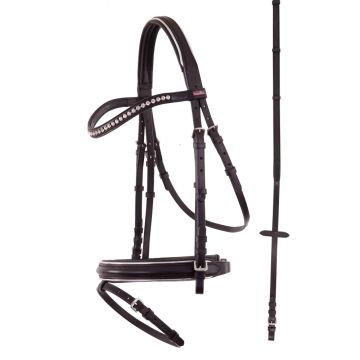 Premiere Bridle Nantes Pony Black / Silver