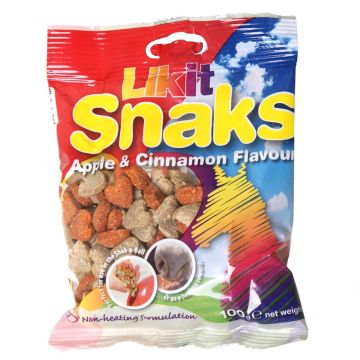 Likit Snaks Apple/Cinnamon 100 g One Size Mix Colors