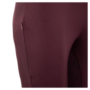 Premiere Premiere riding leggings Burdock children silicone seat 128 Bordeaux