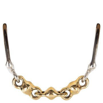 BR D-snaffle bit Waterford 18 mm 14,5 RVS