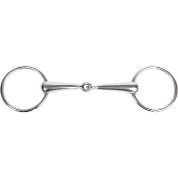 Harry's Horse Snaffle bit hollow 18mm 9,5 RVS