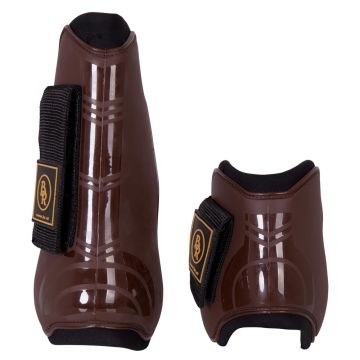 BR Set of tendon boots and fetlock boots Pro Tech Pony Brown