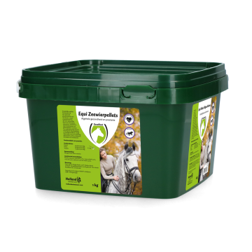 Excellent Equi Seaweed Pellets Bucket 1 kg Naturel