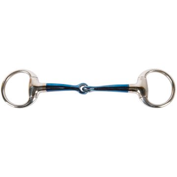 Harry's Horse Bushing/snaffle bit Sweet Iron 14mm 13,0 Blue / Silver
