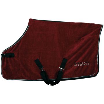 Harry's Horse Fleece blanket STOUT! Burgundy