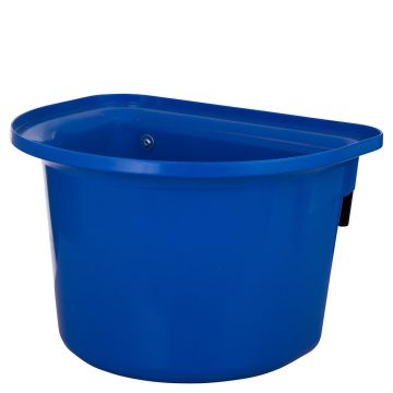 Stubbs Food bowl plastic hemisphere with brackets 15ltr.