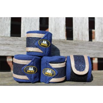 MHS Bandage set "Glitter" Full Navy / Rosegold