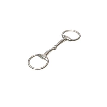 MHS Bust snaffle 11 cm RVS