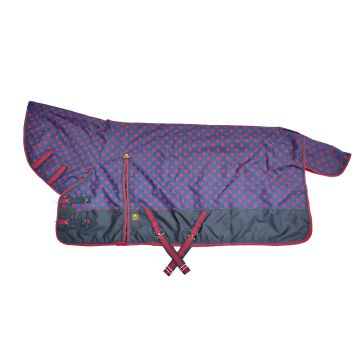 MHS Rain blanket "Dream" 100gr fixed neck 60/80 cm Red Stars