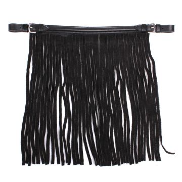 QHP Fly fringe leather