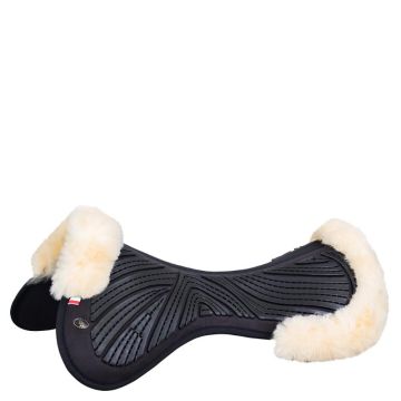 BR Saddle bridoon Memory Grip Sheepskin