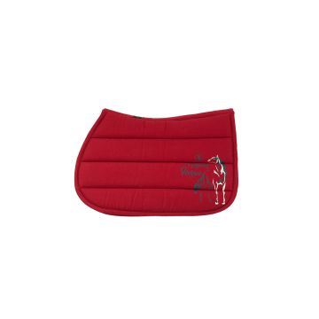 BR 4-EH Saddle Pad Calypso Cranberry