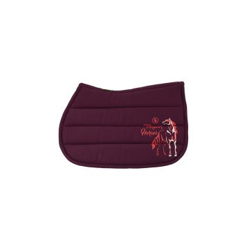 BR 4-EH Saddle Pad Calypso Plum