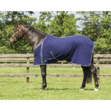QHP Blanket fleece basic with webbing