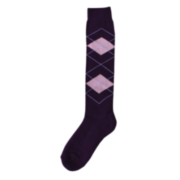 Excellent Knee socks RE purple / pink 43-46