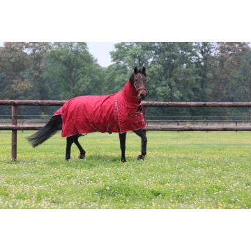 MHS Rain blanket "Dream" 100gr fixed neck 75/100 cm Bordeaux