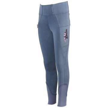 Harry's Horse Breeches Equitights Lou-Lou Denim Fiss Full Grip