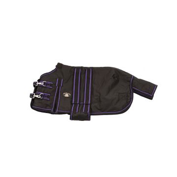 MHS Foal Rug with Bellyflap 100gr. Black 40/50 cm