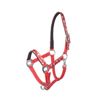 MHS Halter "Star" Extra Full Red