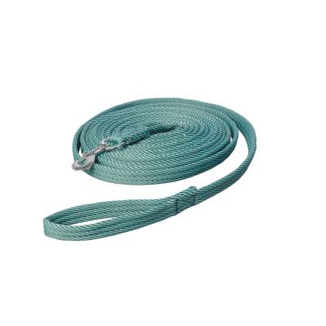 MHS Lunging line "Cross" 8 m Green