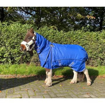 QHP Winter rug turnout with neck 300gr 90 Blue