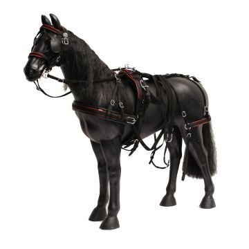 MHS Luxury padded nylon single driving harness
