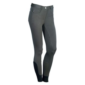Harry's Horse Riding Breeches Redwood Full Grip D42 Gray